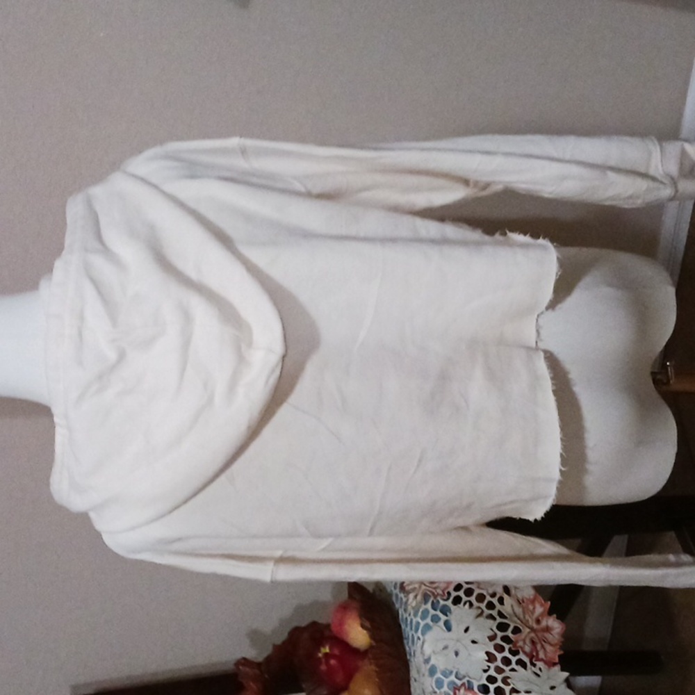 Wild Tribute- Ski Bums Women's Cream Graphic Hoodie - Picture 9 of 13